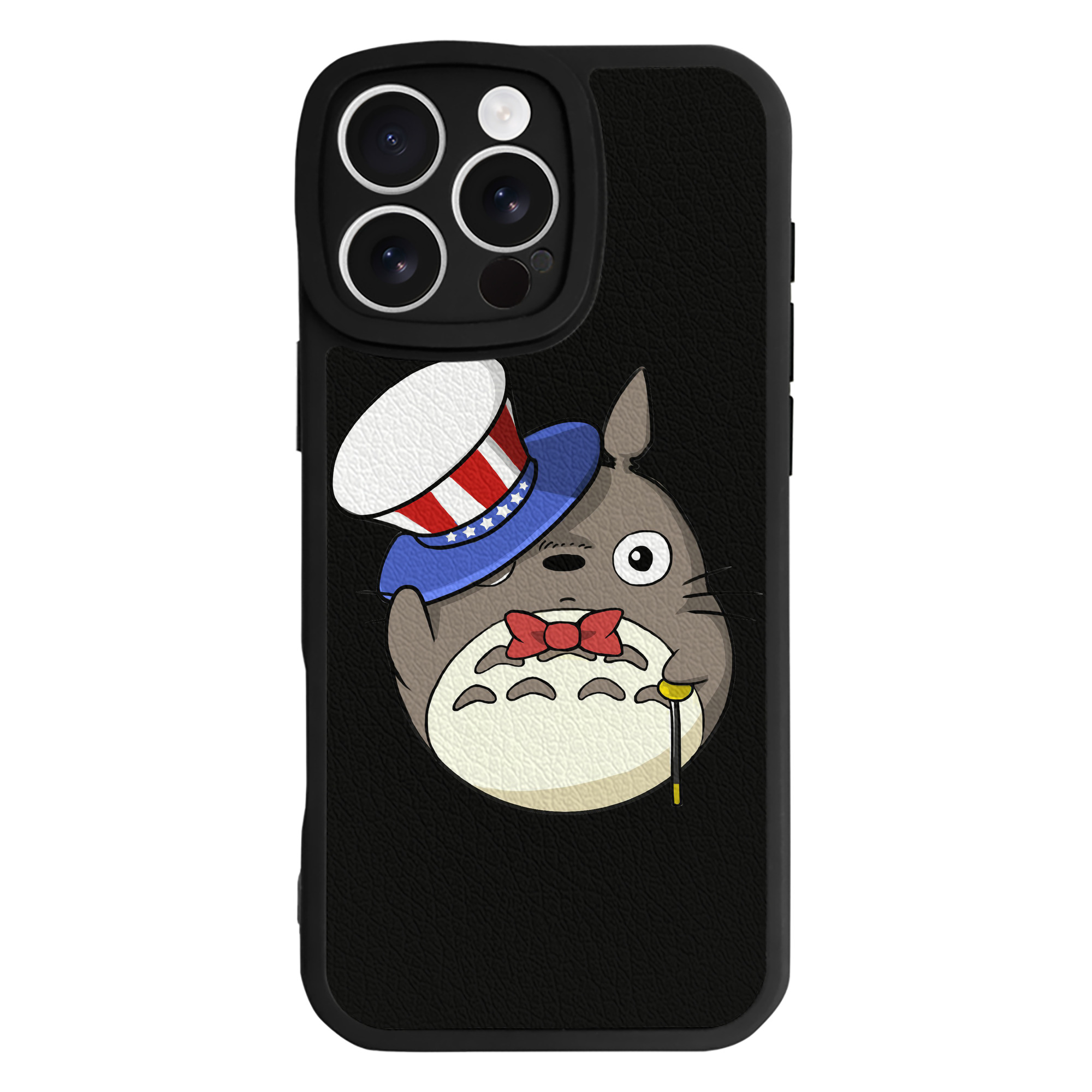 （画像用） となりのトトロ 草壁メイ 草壁サツキ My Neighbor Totoro Satsuki Kusakabe Mei Kusakabe 【iPhone 16シリーズ対応】シリコンスマホケース（レザー調） 材質：シリコン